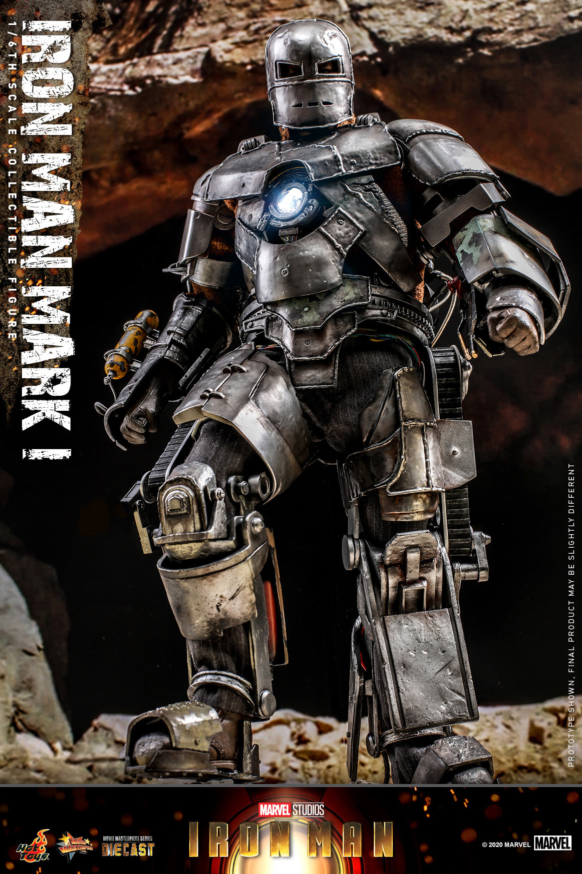Pre-Order Hot Toys Marvel Iron Man Mark I Diecast Figure